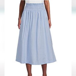 NWT Smocked Waist Maxi Skirt